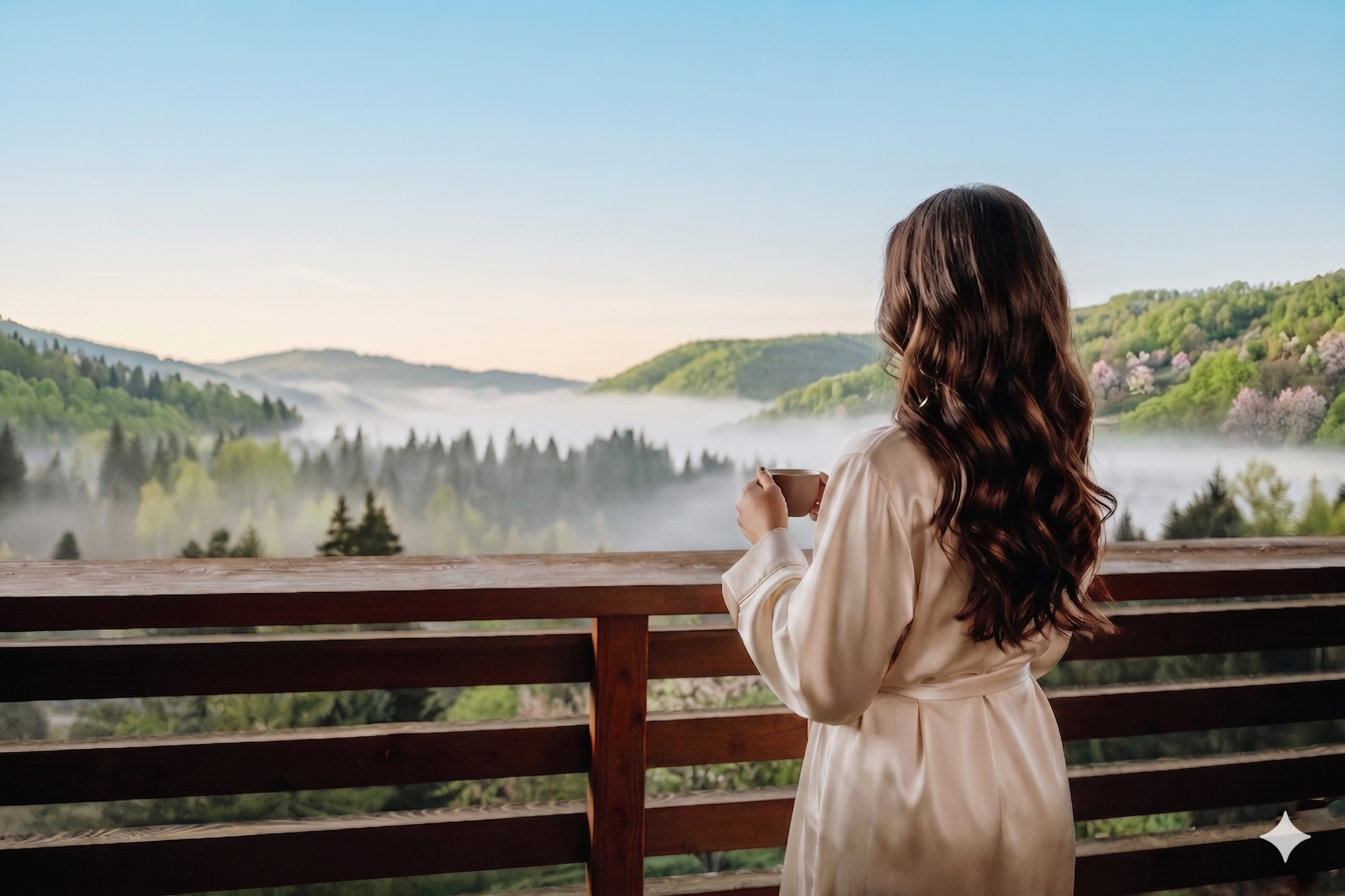 in the bosom of beautiful nature